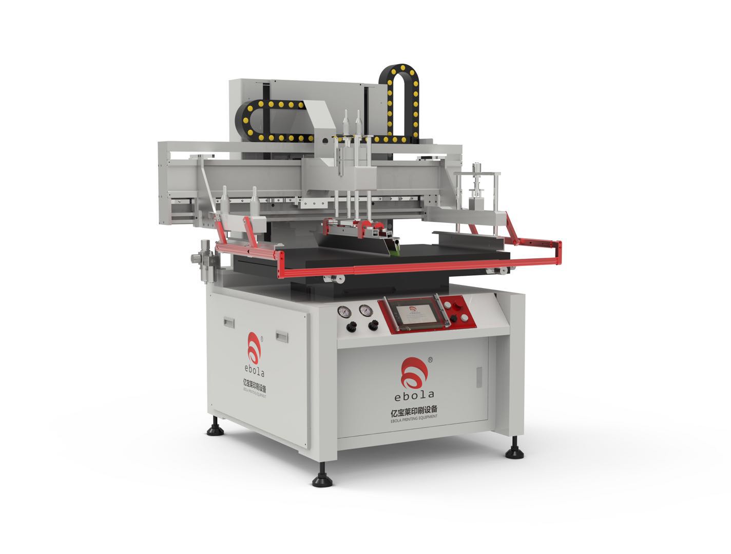 絲印機印刷過程中無規則拉絲怎么解決?